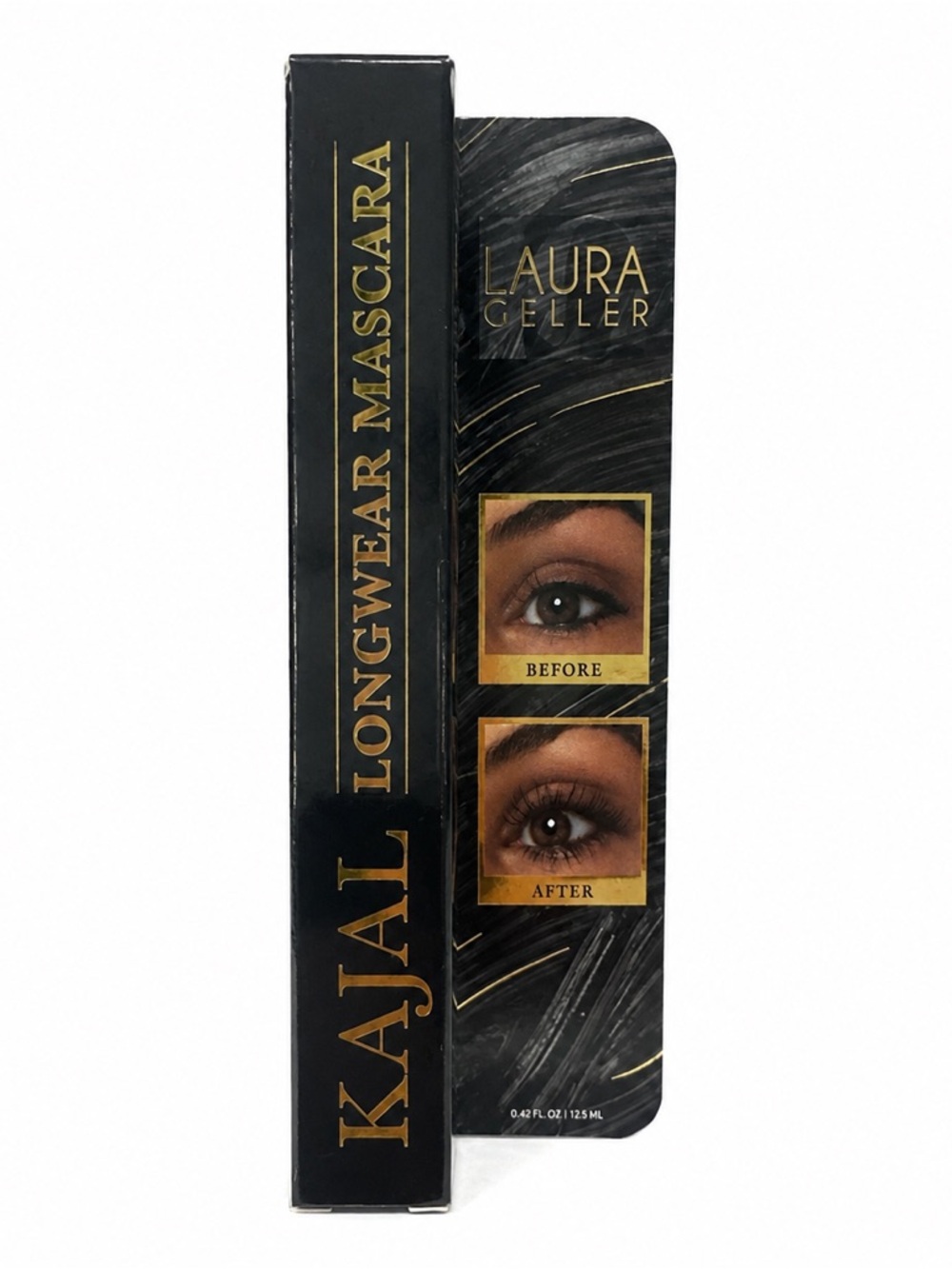Laura Geller Kajal Longwear Mascara Black Volumizing Lengthening New in Box